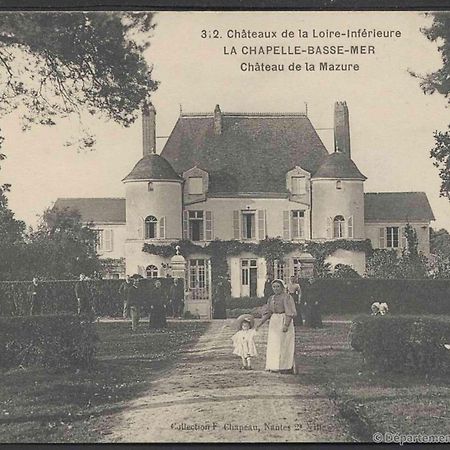 Domaine De La Mazure Panzió La Chapelle-Basse-Mer Kültér fotó