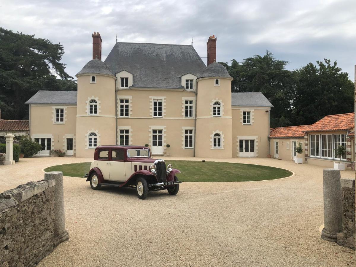Domaine De La Mazure Panzió La Chapelle-Basse-Mer Kültér fotó