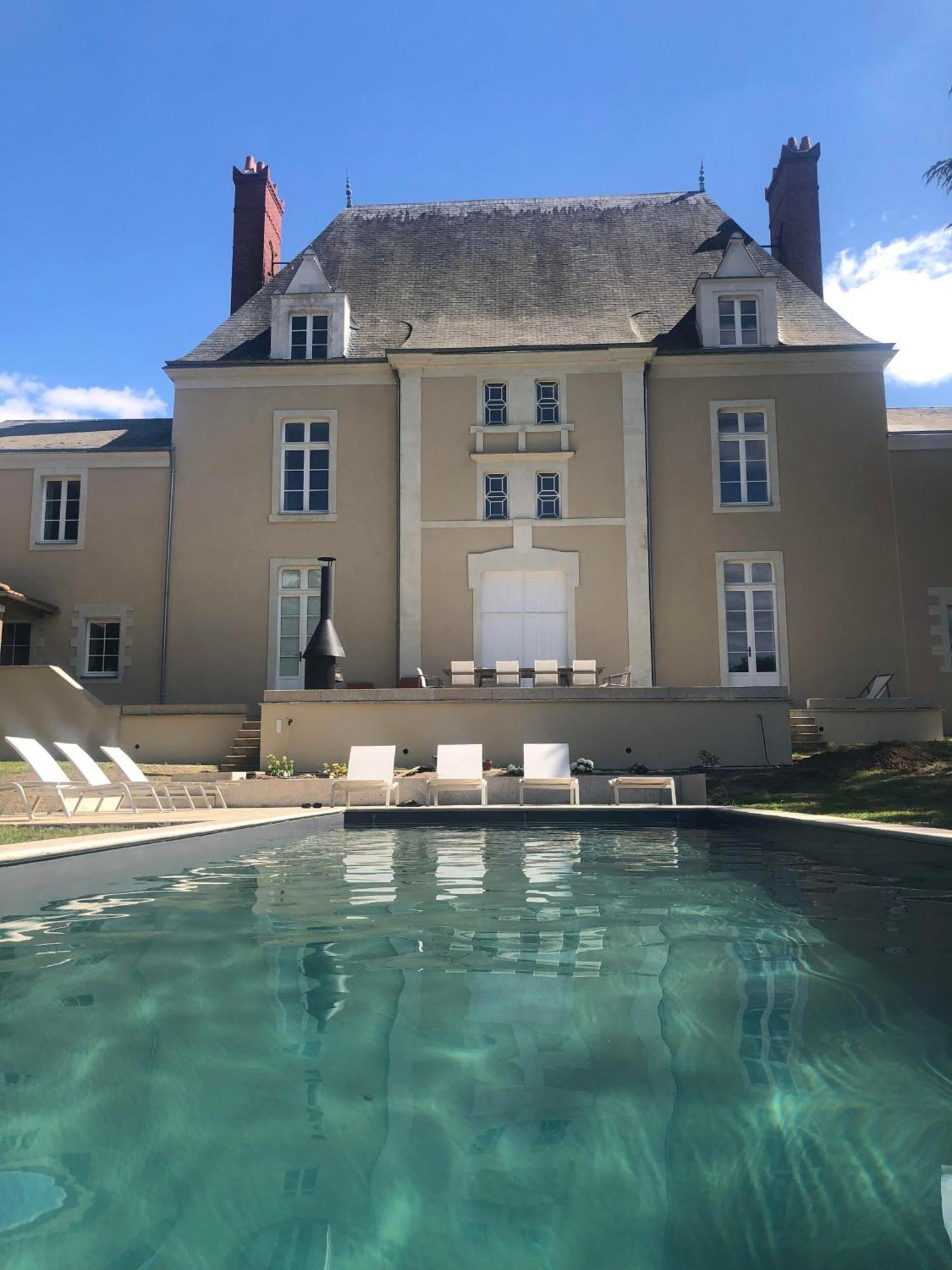 Domaine De La Mazure Panzió La Chapelle-Basse-Mer Kültér fotó